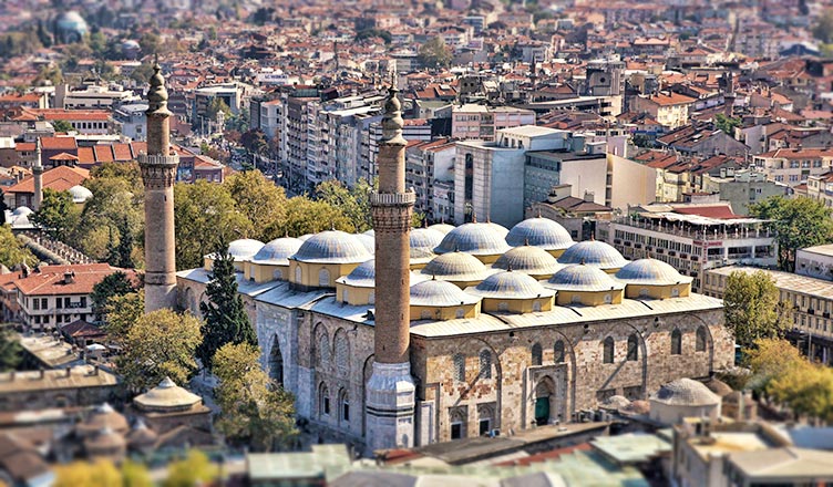 Bursa Ulu Camii - Bursa'nın Kalbi - Somuncu Baba T�rbesi ve K�lliyesi